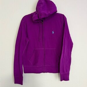 Polo by Ralph Lauren Purple Hoodie Sweater
